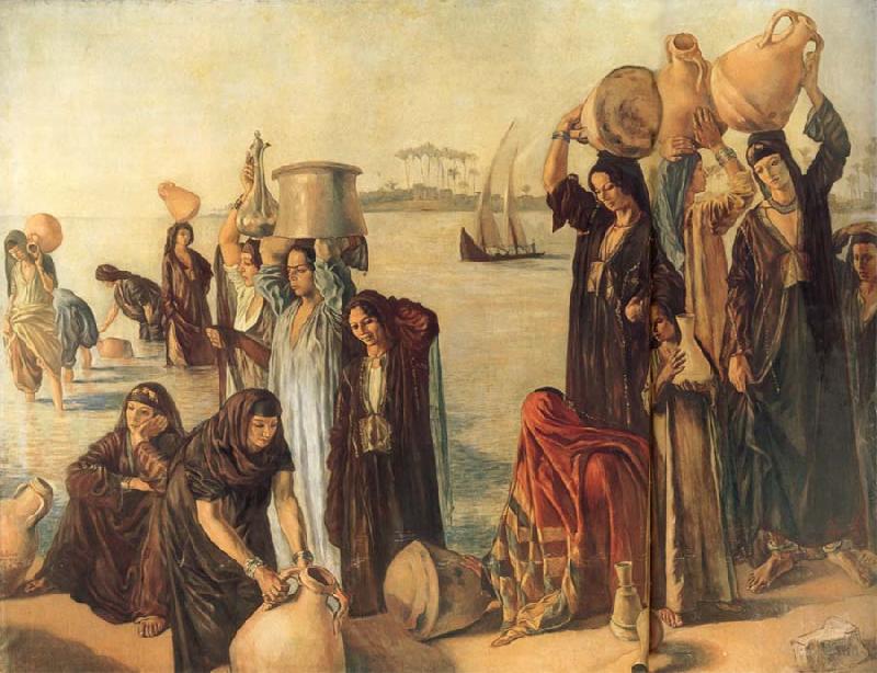 Emile Bernard Vision of Egypt oil painting image